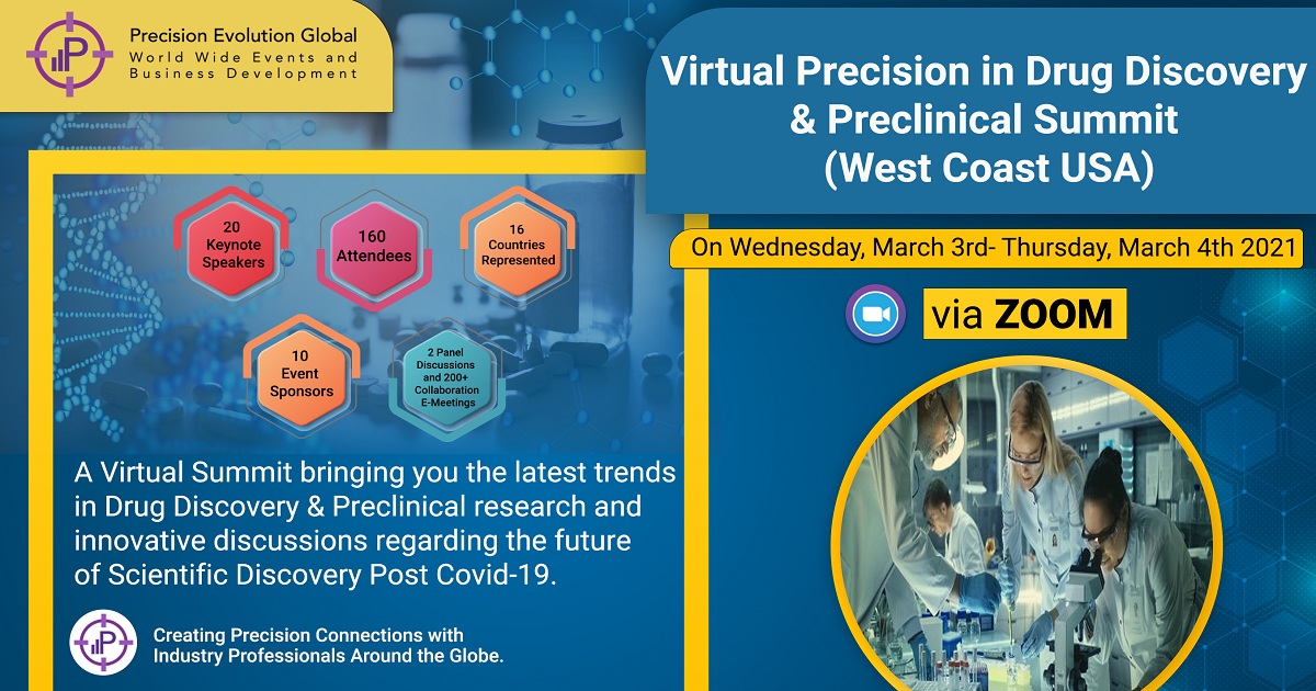 Precision in Drug Discovery & Preclinical Virtual Summit(West Coast)