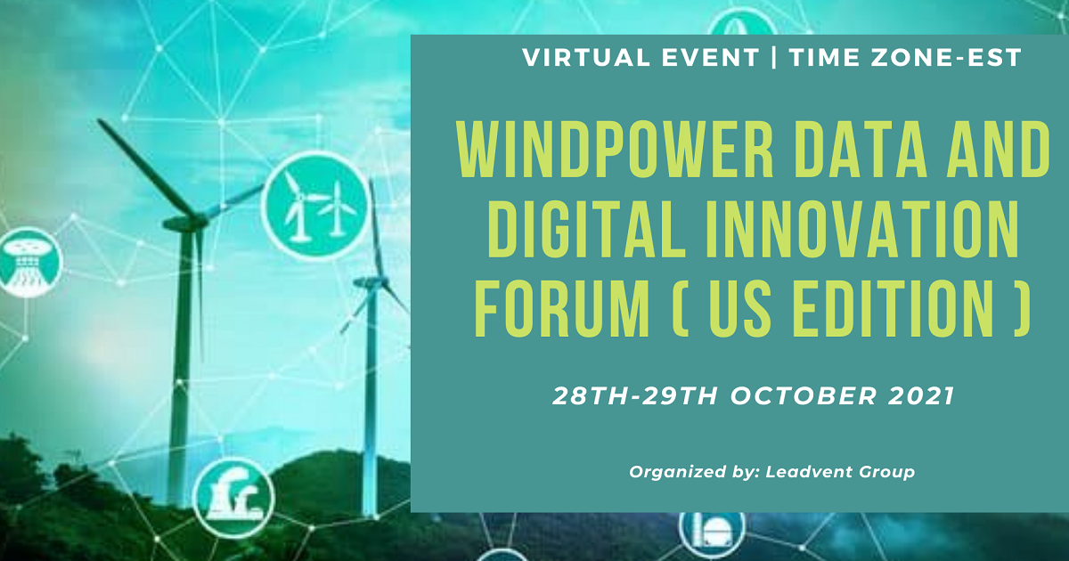 Windpower Data and Digital Innovation Forum ( US Edition) 2021
